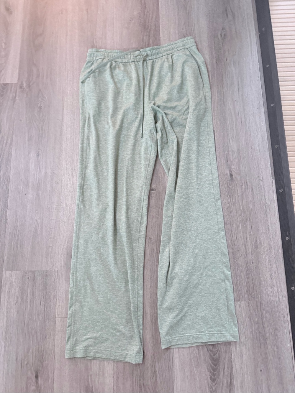 lululemon athletica Sage Green Lounge Pants with Elastic Waist
